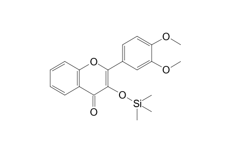 2-(3,4-dimethoxyphenyl)-3-((trimethylsilyl)oxy)-4H-chromen-4-one