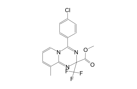 4-(4-Chloro-phenyl)-9-methyl-2-trifluoromethyl-2H-pyrido[1,2-a][1,3,5]triazine-2-carboxylic acid methyl ester