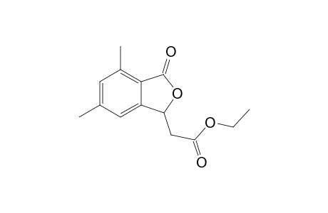 3-{(Ethoxycarbonyl)methyl}-5,7-dimethylphthalide
