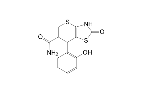 7-(2-hydroxyphenyl)-2-oxo-3,5,6,7-tetrahydro-2H-thiino[2,3-d][1,3]thiazole-6-carboxamide