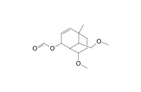 2-(Formyloxy)-8-methoxy-9-[(methoxy)methyl]-5-methylbicyclo[3.3.1]non-3-ene