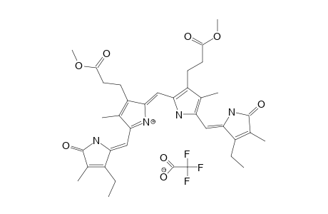 MESOBILIVERDIN-XIII-ALPHA-DIMETHYLESTER-TRIFLUOROACETATE