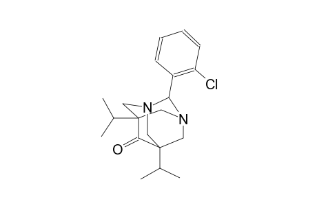 2-(2-chlorophenyl)-5,7-diisopropyl-1,3-diazatricyclo[3.3.1.1~3,7~]decan-6-one