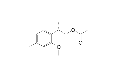 Acetic acid (S)-2-(2-methoxy-4-methyl-phenyl)-propyl ester