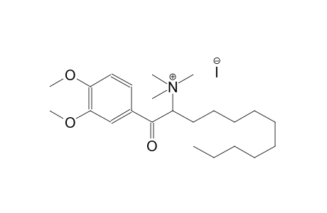 1-(3,4-dimethoxyphenyl)-N,N,N-trimethyl-1-oxo-2-dodecanaminium iodide