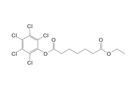 Pimelic acid, pentachlorophenyl ethyl ester
