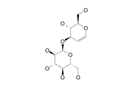 1,5-ANHYDRO-2-DEOXY-3-O-(ALPHA-D-GLUCOPYRANOSYL)-D-ARABINO-HEX-1-ENITOL