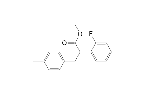Methyl 2-(2-fluorophenyl)-3-p-tolylpropanoate
