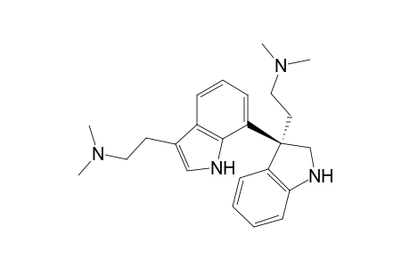 [3,7'-Bi-1H-indole]-3,3'(2H)-diethanamine, N,N,N',N'-tetramethyl-