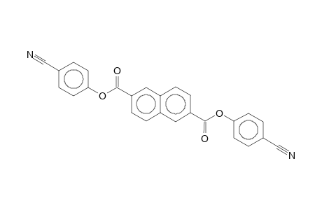 Naphthalene-2,6-dicarboxylic acid, bis-(4-cyanophenyl ester