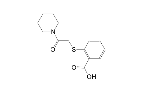 benzoic acid, 2-[[2-oxo-2-(1-piperidinyl)ethyl]thio]-