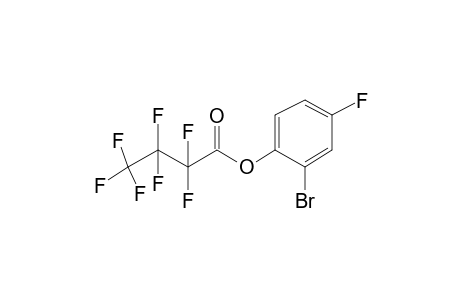 Heptafluorobutyric acid, 2-bromo-4-fluorophenyl ester