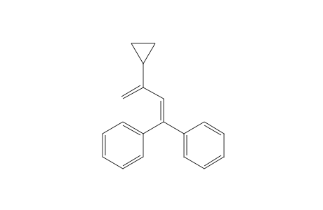 Benzene, 1,1'-(3-cyclopropyl-1,3-butadienylidene)bis-