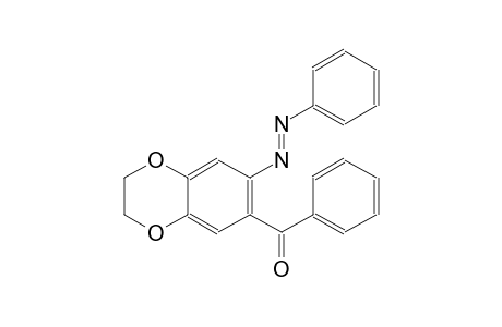 methanone, [2,3-dihydro-7-[(E)-phenylazo]-1,4-benzodioxin-6-yl]phenyl-