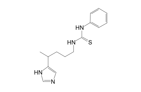 N-Phenyl-N'-[5-(4(5)-imidazolyl)pentyl]thiourea oxalate