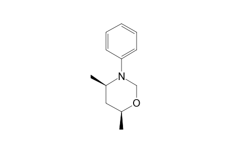 cis-4,6-Dimethyl-3-phenyltetrahydro-1,3-oxazine