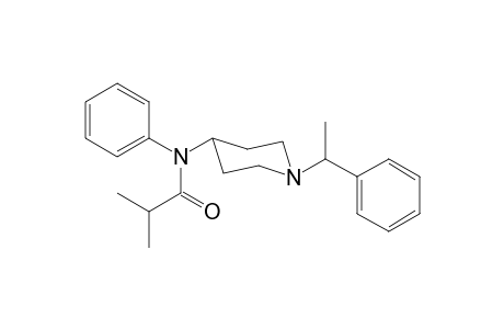 2-Methyl-N-phenyl-N-[1-(1-phenylethyl)piperidin-4-yl]propanamide