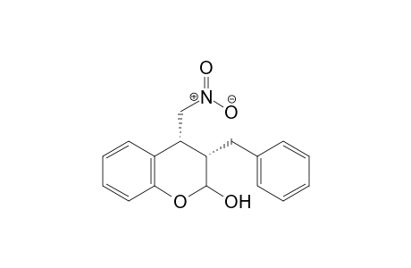 (3S,4R)-3-Benzyl-4-(nitromethyl)chroman-2-ol