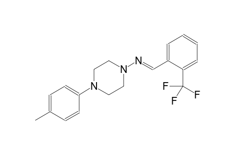 1-piperazinamine, 4-(4-methylphenyl)-N-[(E)-[2-(trifluoromethyl)phenyl]methylidene]-