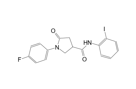 3-pyrrolidinecarboxamide, 1-(4-fluorophenyl)-N-(2-iodophenyl)-5-oxo-
