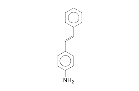 Benzenamine, 4-(2-phenylethenyl)-