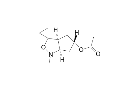 (exo)-1'-Methyl-spiro[cyclopropane-1,3'-hexahydrocyclopenta[c]isoxazol-5-yl acetate