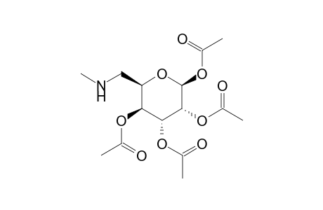 .beta.-Methyl-6-amino-6-deoxyglucopyrabnoside tetraacetate