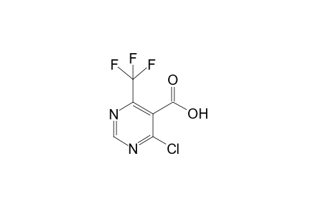 4-Chloro-6-(trfluoromethyl)pyrimidine-5-carboxylic acid