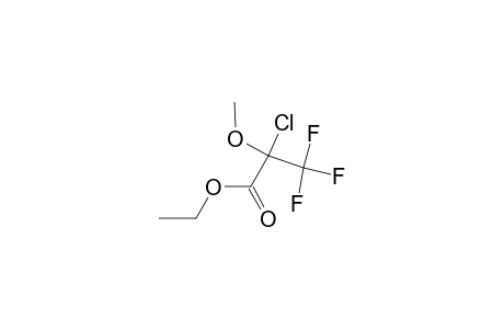 Ethyl 2-Chloro-3,3,3-trifluoro-2-methoxypropanoate