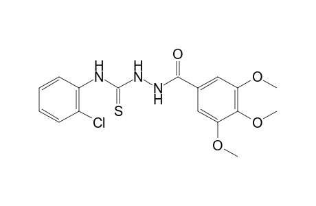 4-(o-chlorophenyl)-3-thio-1-(3,4,5-trimethoxybenzoyl)semicarbazide