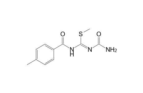 N-Carbamoyl-N'-p-methylbenzoyl-S-methylisothiourea