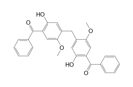 2,2'-Dimethoxy-4,4'-dibenzoyl-5,5'-dihydroxydiphenylmethane