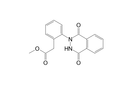 [o-(1,4-dioxo-1,2,3,4-tetrahydro-2-phthalazinyl)phenyl]acetic acid, methyl ester