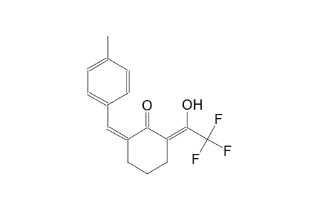 (2Z,6Z)-2-(4-methylbenzylidene)-6-(2,2,2-trifluoro-1-hydroxyethylidene)cyclohexanone