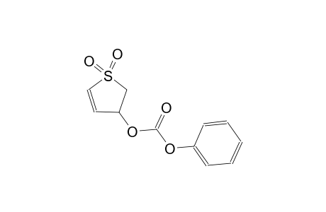 1,1-dioxido-2,3-dihydro-3-thienyl phenyl carbonate