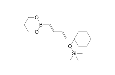 1-(1',3'-Dioxaborinan-2'-yl)-4-[1"-[(trimethylsilyl)oxy]cyclohex-1"-yl]buta-1,3-diene