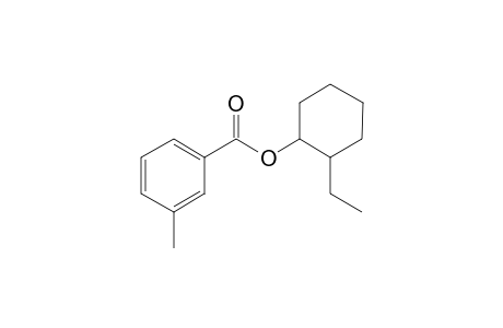 m-Toluic acid, 2-ethylcyclohexyl ester