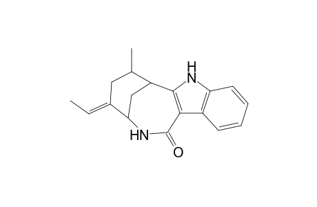 (Z)-4-Ethylidene-6-methyl-1-oxo-2,3,4,5,6,7(1H)-hexahydro-3,7-methano-azonino[4,3-b]indole