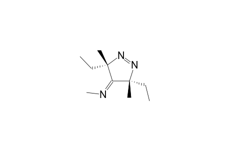 r-3,c-5-diethyl-t-3,t-5-dimethyl-4-(methylimino)-3,5-dihydro-4H-pyrazole