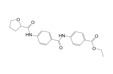 benzoic acid, 4-[[4-[[(tetrahydro-2-furanyl)carbonyl]amino]benzoyl]amino]-, ethyl ester