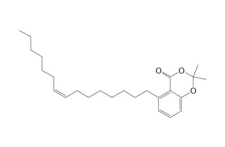 5-[8'(Z)-Pentadecenyl]-2,2-dimethylbenzo[1,3]dioxin-4-one