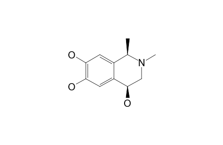 cis-1,2,3,4-Tetrahydro-1,2-dimethyl-4,6,7-isochinolintriol