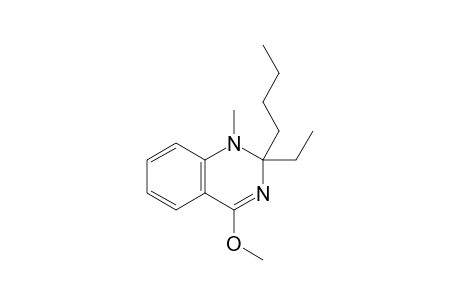 2-Butyl-2-ethyl-1-methyl-4-(methoxy)-1,2-dihydroquinazoline