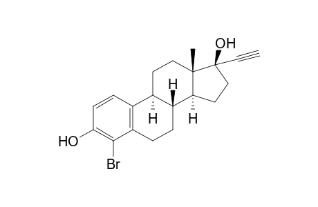 1,3,5(10)-estratrien-4-bromo-17α-ethynyl-3,17β-diol