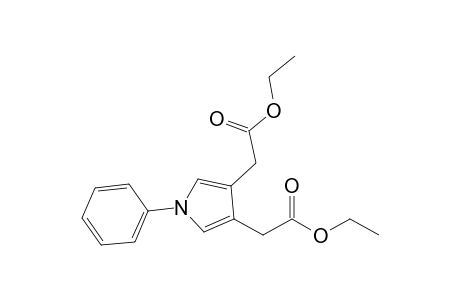 3,4-Bis(ethoxycarbonylmethyl)-1-phenyl-1H-pyrrole