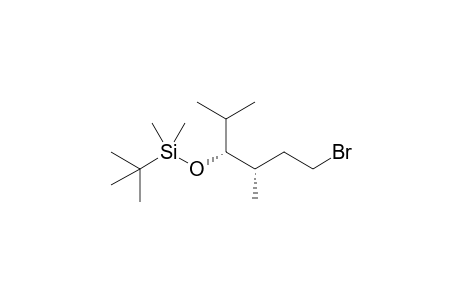 [(1R,2S)-4-bromo-1-isopropyl-2-methyl-butoxy]-tert-butyl-dimethyl-silane