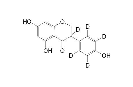 [3,2',3',5',6'-D5]-Dihydrodgenistein {2,3-dihydro-3-D-5,7-dihydroxy-3-(4-hydroxyphenyl-2,3,5,6-D4)-4H-1-benzopyran-4-one}