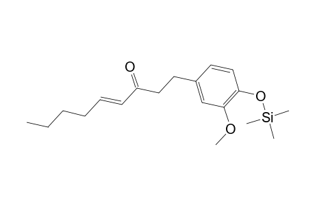 4-Nonen-3-one, 1-[3-methoxy-4-[(trimethylsilyl)oxy]phenyl]-