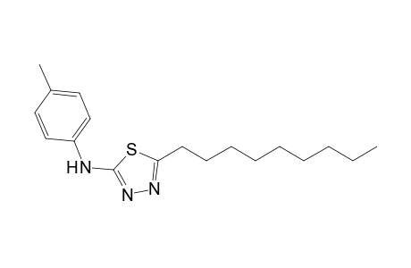 2-(4-Methylphenylamino)-5-nonyl-1,3,4-thiadiazole