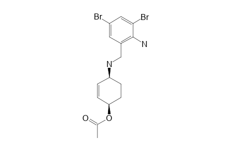 (+/-)-CIS-1-ACETOXY-4-(2-AMINO-3,5-DIBROMOBENZYLAMINO)-CYCLOHEX-2-ENE